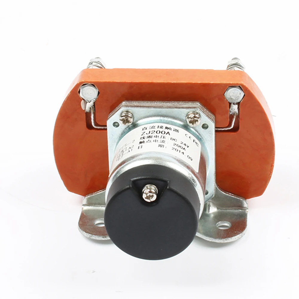 ZJ200A нормально открытый стиль катушки напряжения 12V24V200A 72V48V36VDC контактор для моторного вилочного электромобиля grab wehicle автомобиля лебедки
