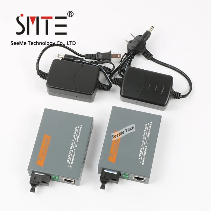 Одна пара Диагональ 20 км RJ45 SC gigabit netLINK 1000M одномодовый волоконный WDM