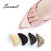 sponge forefoot insert pad for women high heels toe plug half cushion foot filler insoles adjustment size anti pain shoes pads