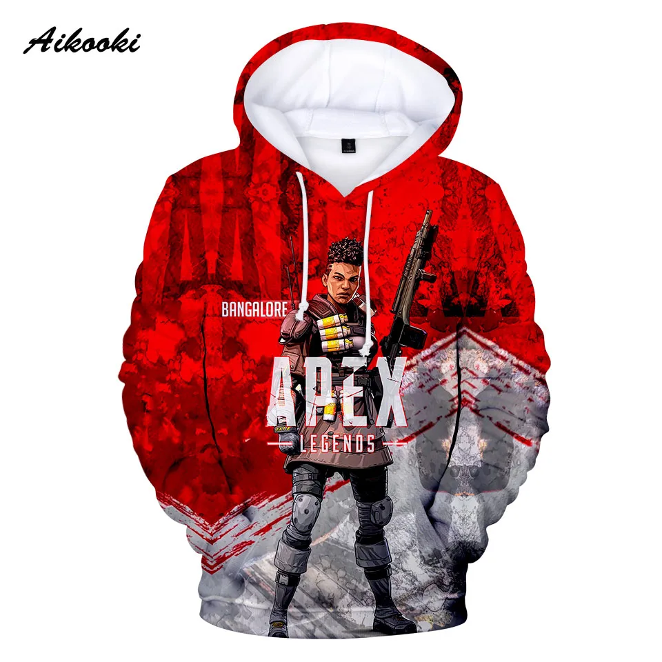 Модный дизайн 3D толстовки Apex Legends Мужская/женская одежда Высококачественная