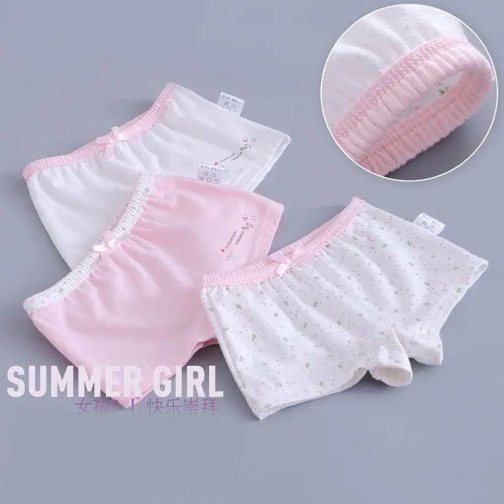 Girls panties  100% cotton panties panties  version 1-12 years old 3pcs panties for girls CHU001