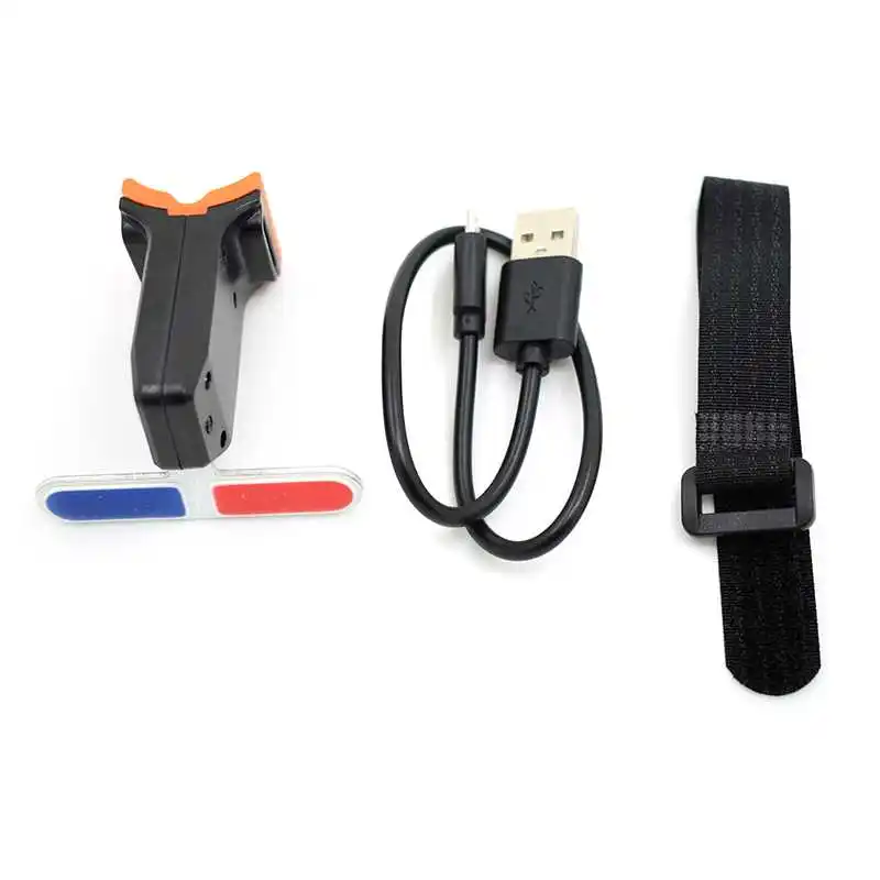 USB Перезаряжаемый велосипедный задний светильник фонарь COB светодиодный задние