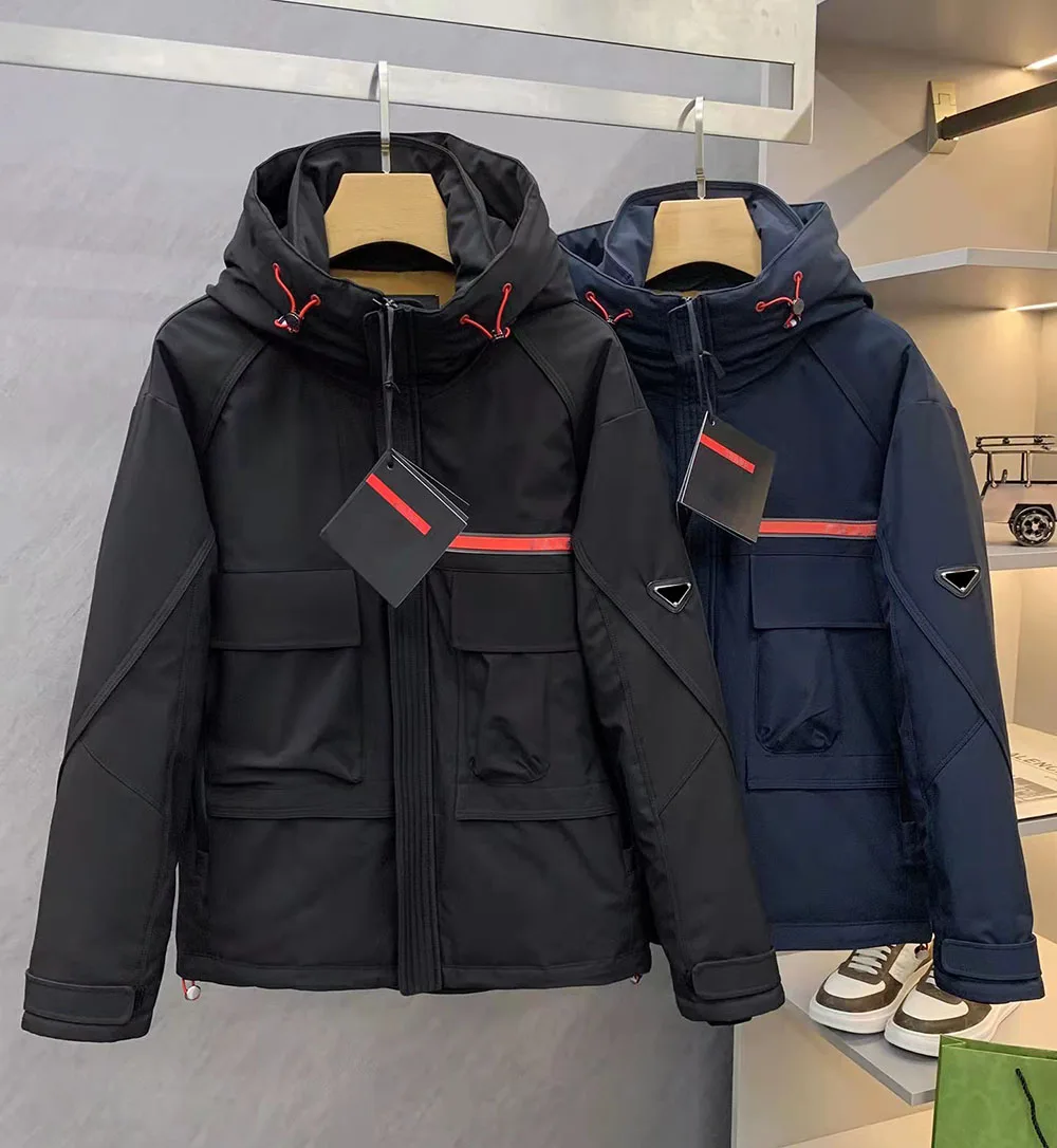 

2021 осень и зима модный трендовый дизайн брендовый 90% белый утиный пух теплый мужской высококачественный пуховик