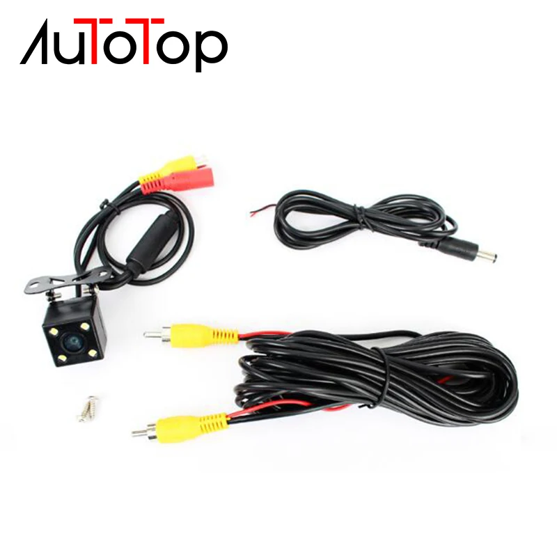 Autotop универсальная камера заднего вида с 4 светодиодный/8 светодиодный Ночное