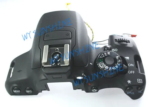 Оригинальная 650D Верхняя Крышка для Canon Rebel T4i Kiss X6i запасная часть ремонта