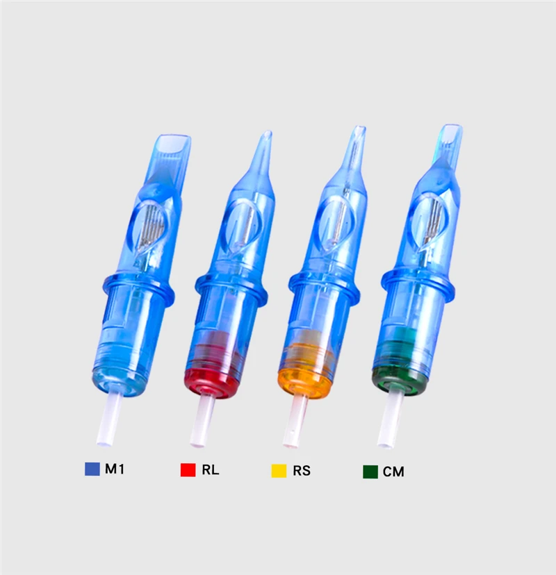 Одноразовый картридж для тату M1 10 шт. премиум макияжа RL/RM/M1/RS принадлежности