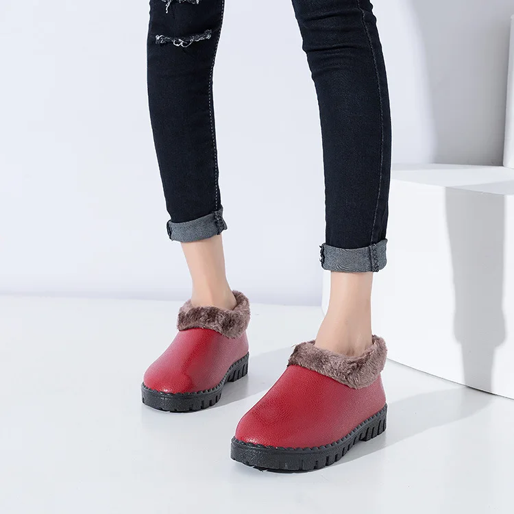 Женские зимние ботинки из натуральной лисьей кожи sdc2 | Обувь