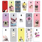 Чехол-накладка для Xiaomi Redmi 8, 8A, Note 8T, 8t Pro, силикон, ТПУ, с изображением мопса, французского бульдога, в подарок