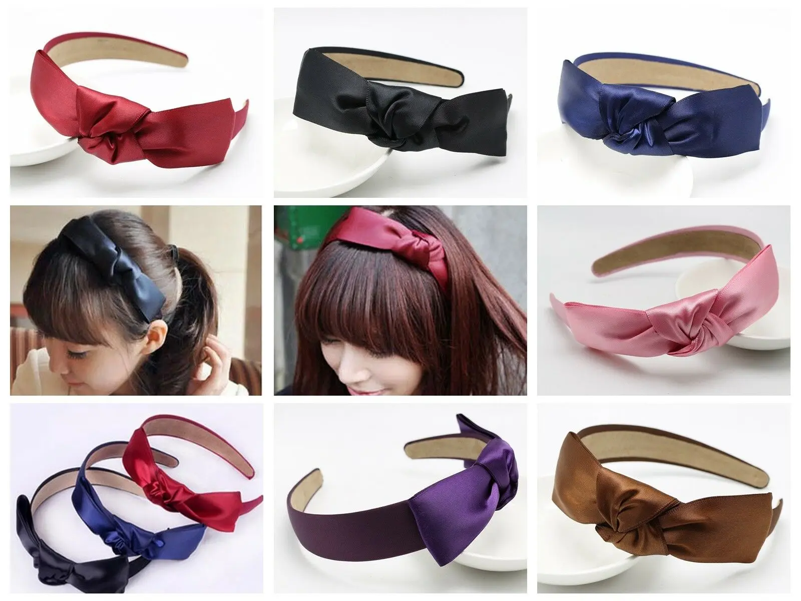 4 шт. хит продаж милый большой бант для девушек лента волос аксессуар волос| |