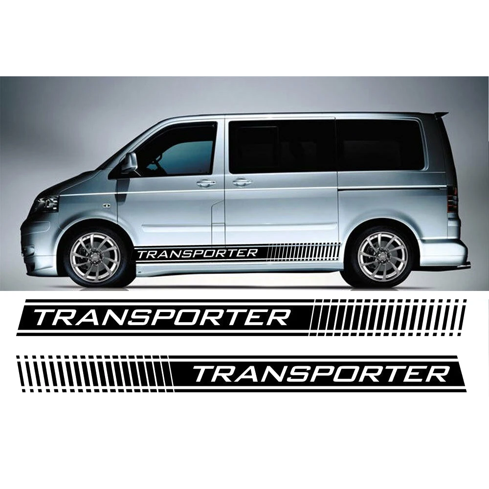 

for VW Transporter Side Decals Stickers Camper Van Graphics T4 T5 T6 Caddy
