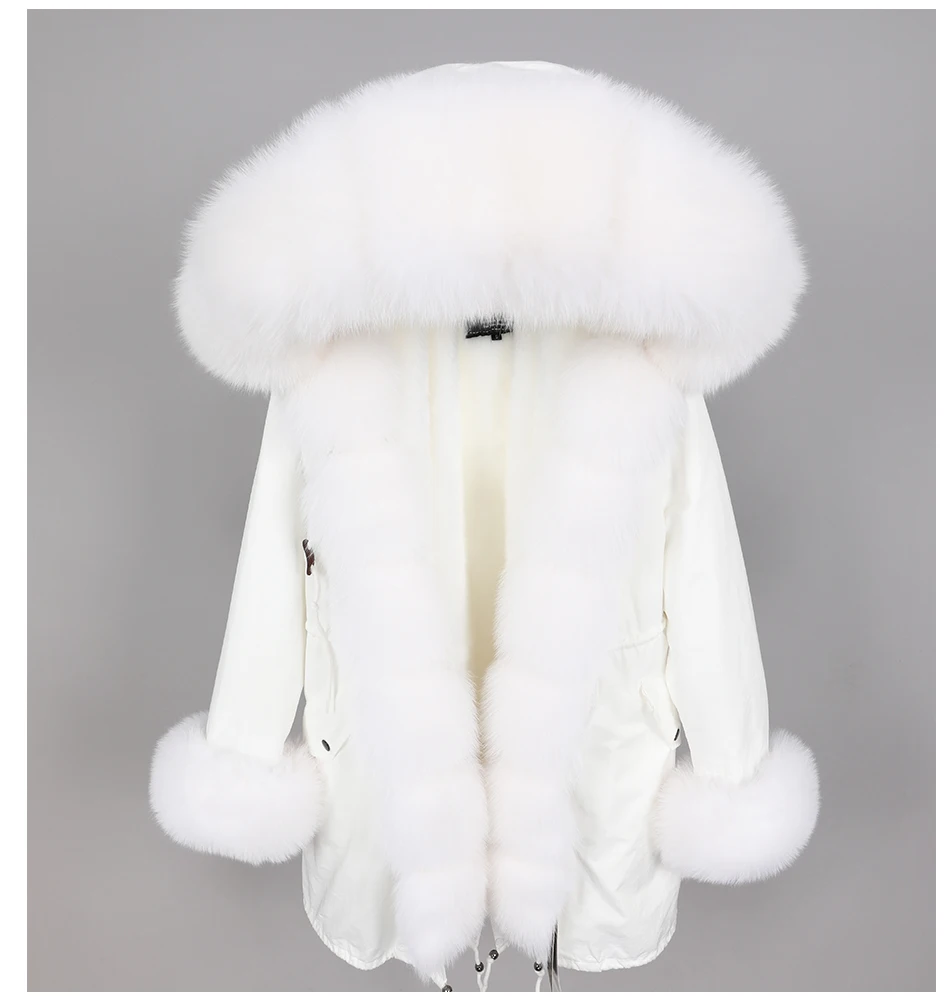 Женская зимняя одежда новая искусственная меховая подкладка парка негабаритных