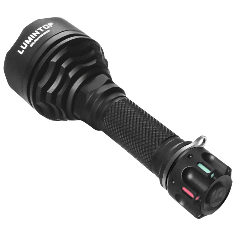 Lumintop Thor III 2500m Long Shoot Search Flashlight Super Bright Laser Torch by 21700 Battery for Hunting Camping Self Defense | Освещение