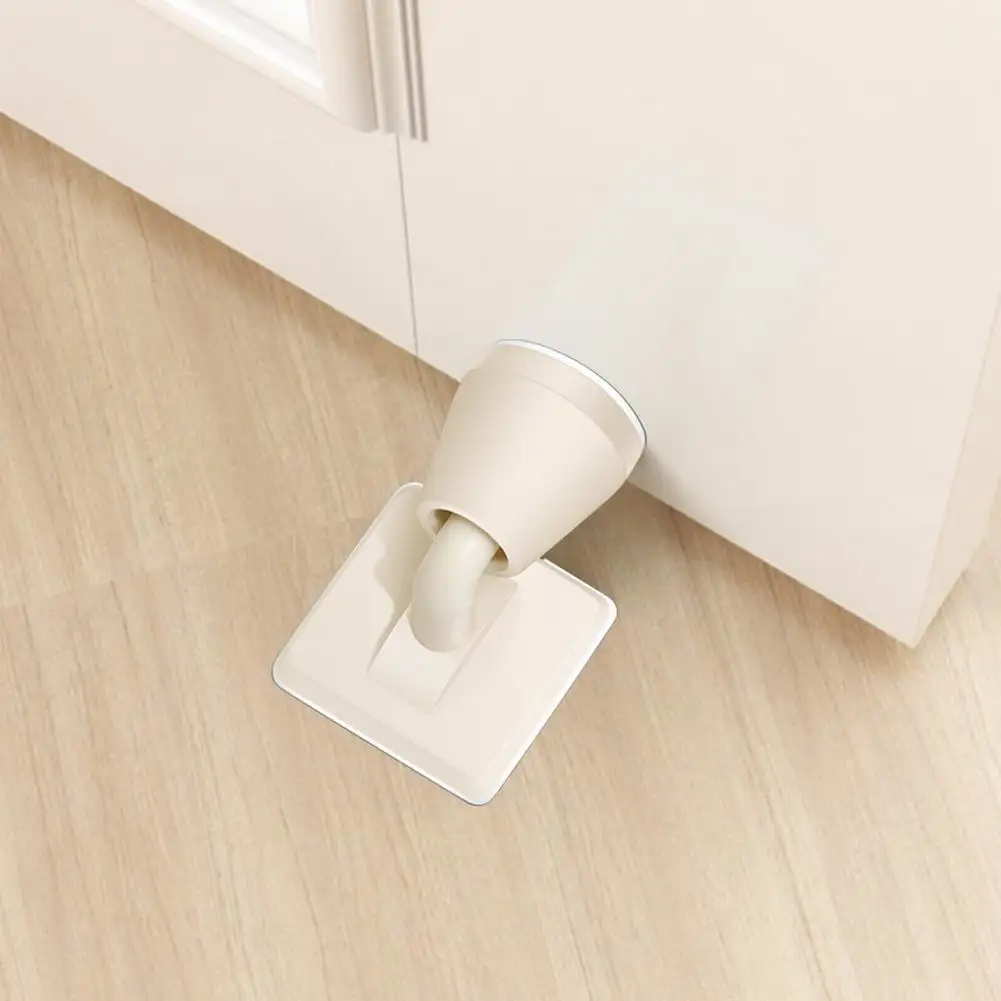 

New Silicone Mute Door Stopper Door Suction Stopper Anti-Collision Door Stop Holder and Hooks Bedroom Accessories Dropshipping
