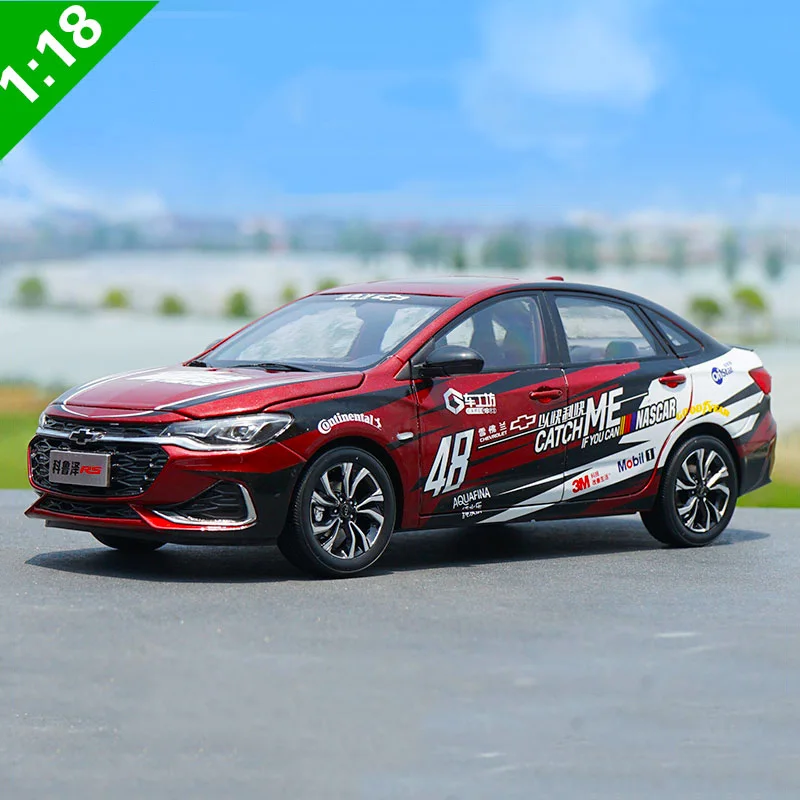 Масштаб 1:18 Cruze RS MONZA pull версия с цветами имитация сплава модель автомобиля литье