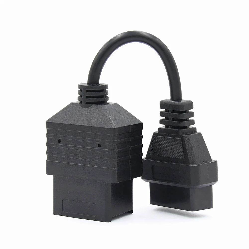 OBD2 кабель адаптер для Toyota 17Pin папа к 16Pin женский OBD OBDII разъем 22 Pin ODB2 TOYOTA|Кабели и