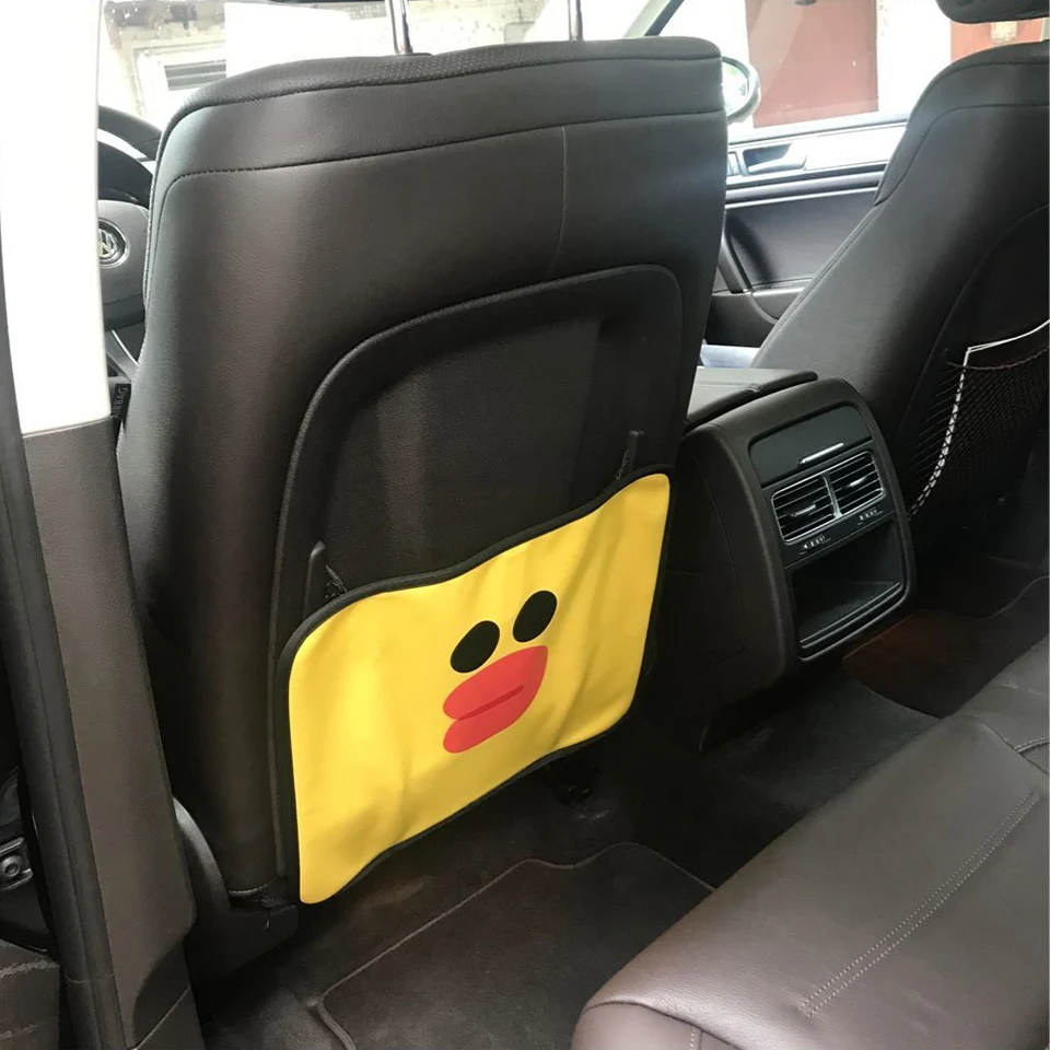 Car Seat Back Protector Children Anti kick Mat Cover For Hyundai Creta Tucson Volkswagen VW Golf 6 7 GTI Kia Ceed Rio Sportage