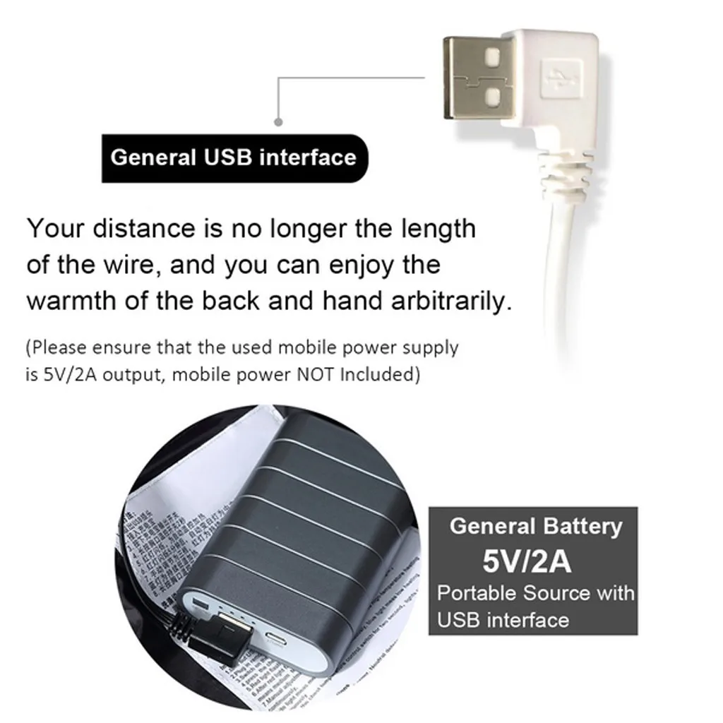 Feitong зимняя куртка для мужчин и женщин с умным USB портом электрическим