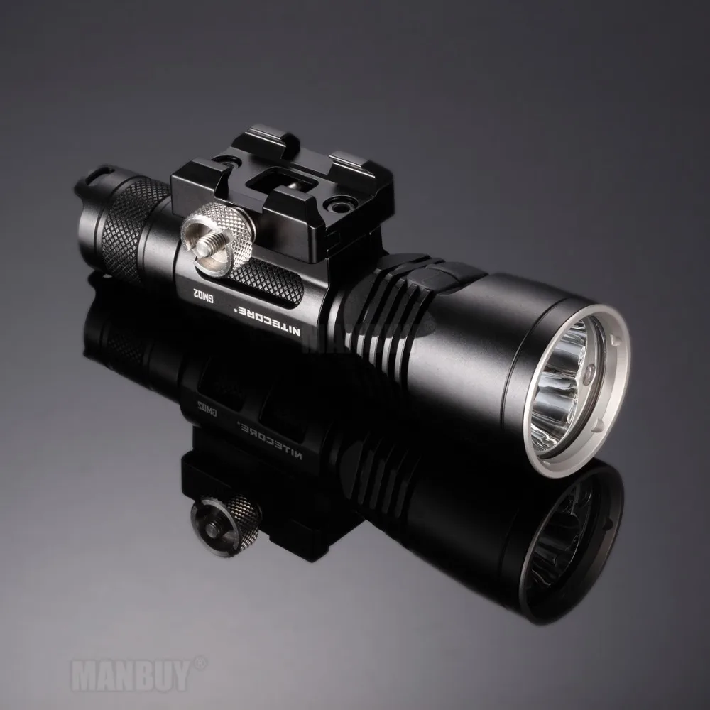Фонарик NITECORE GM02 аксессуары из алюминиевого сплава для пистолета подходит P30 MT40GT