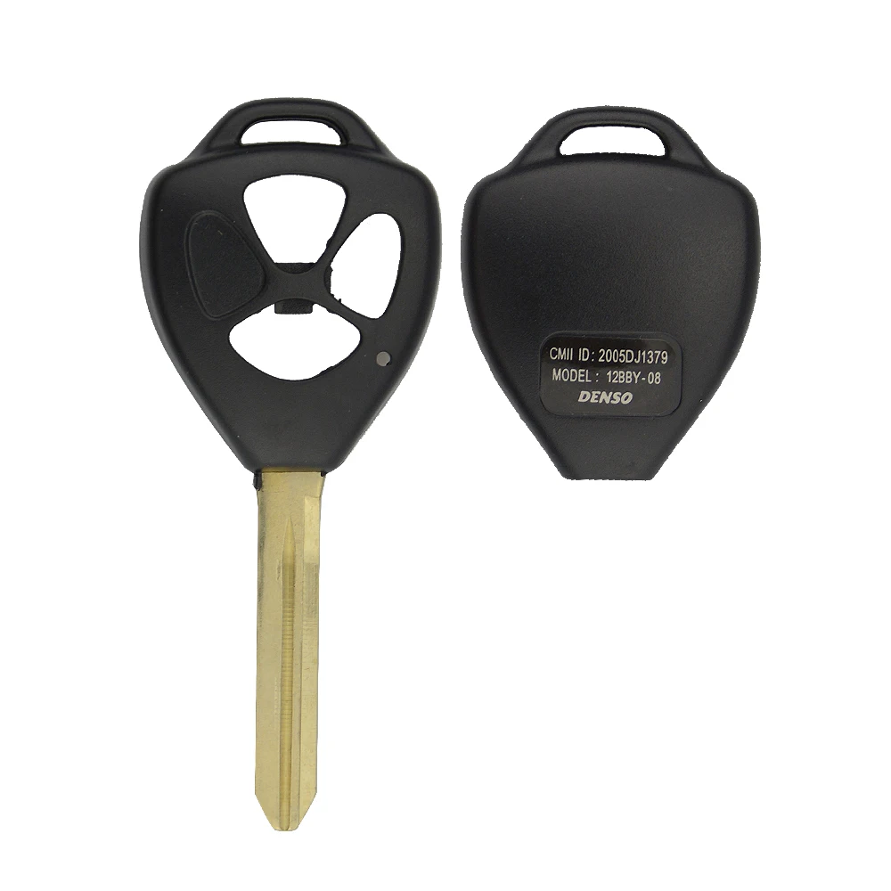 Чехол-накладка для автомобильного ключа с 2/3/4 кнопками OkeyTech Toyota Yaris Prado Tarago Camry Corolla