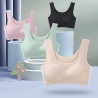 large size bra seamless underwear women underwear large size lace bra bra with padded vest tops sports underwear yoga underwear