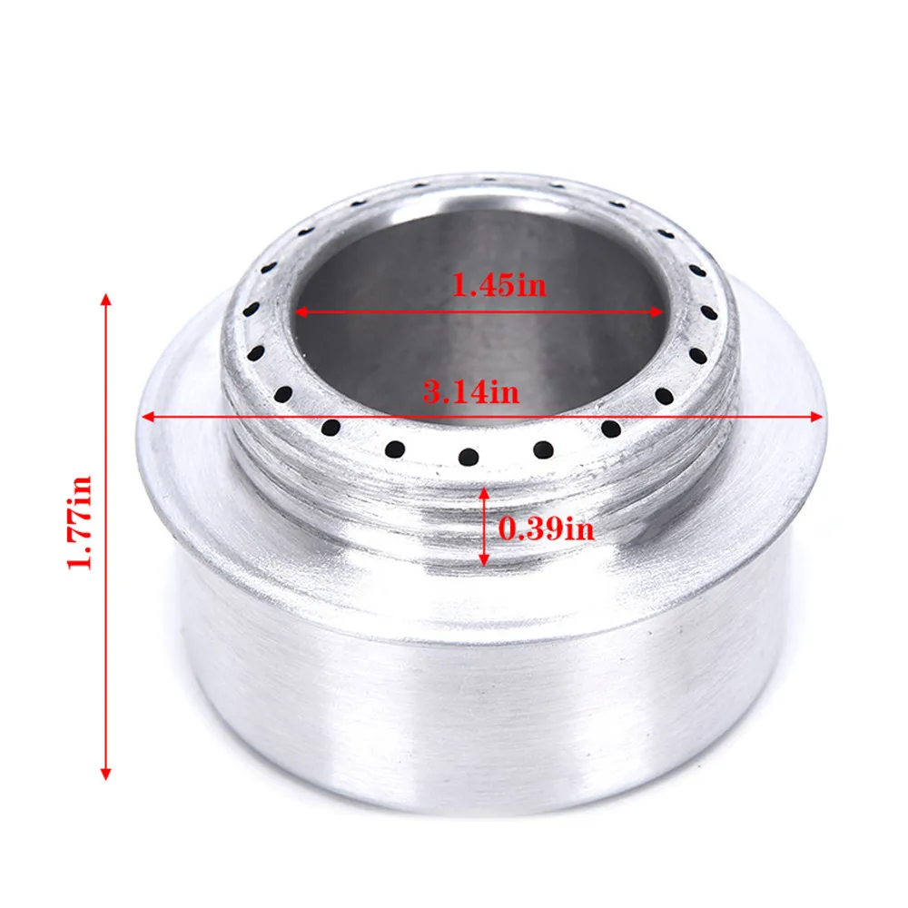 

Outdoor Stove Portable Mini Alcohol Aluminum Alloy Stove Outdoor Camping Picnic Hiking Cook Aluminum Alloy stove Camping Tools
