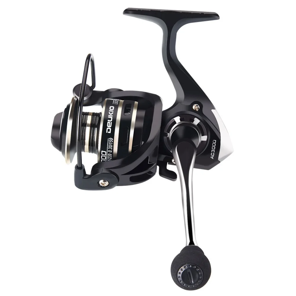 Full Metal 5.2:1 Fishing Spinning Reel 8KG Max Drag Spool Wheel Carp Casting AC2000-7000 Series | Спорт и развлечения
