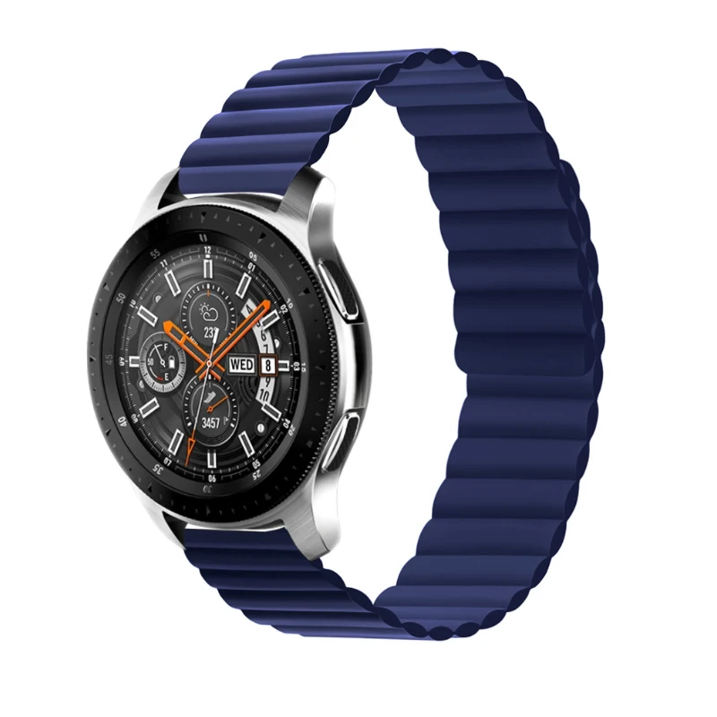 20mm 22mm Silicone Band for Galaxy Watch 46mm 42mm Sports Strap for Samsung Gear S3 Frontier/Classic active 2 Huawei Watch 2
