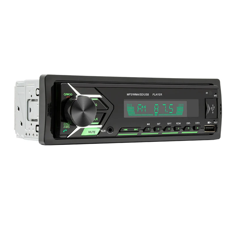 

Автомобильный Универсальный USB FM аудио автомобильный радиоприемник мультимедийный плеер Автомобильный Bluetooth MP3-плеер автомобильный TF карт...