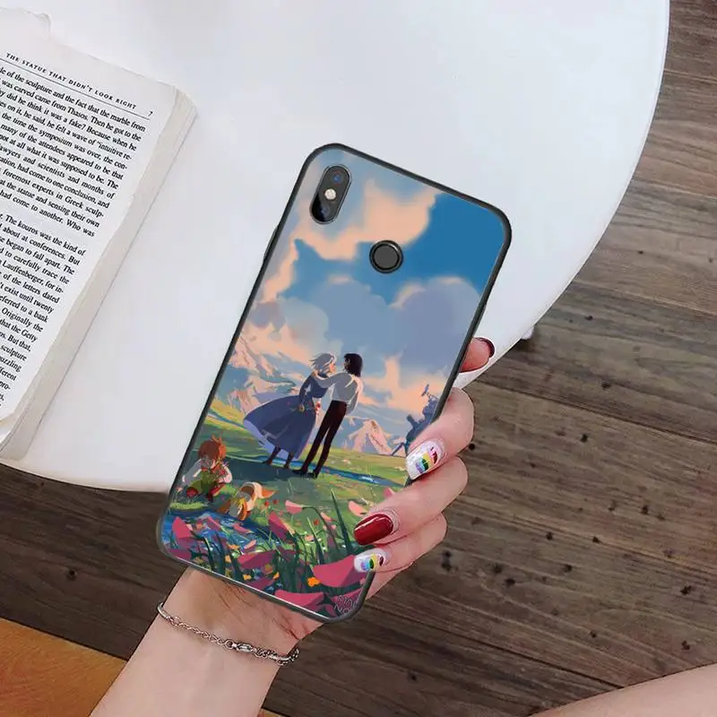 

Anime Howls Moving Castle Phone Case For xiaomi redmi 9 9a 8 8a 7 7a k30 k30pro k20 k20pro mi 9 9t 9se 10 10pro 10lite coque