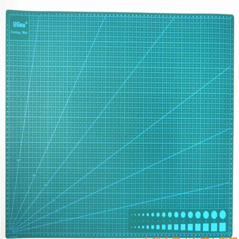 A2 ПВХ Прямоугольный сетчатый самовосстанавливающийся коврик для резки
