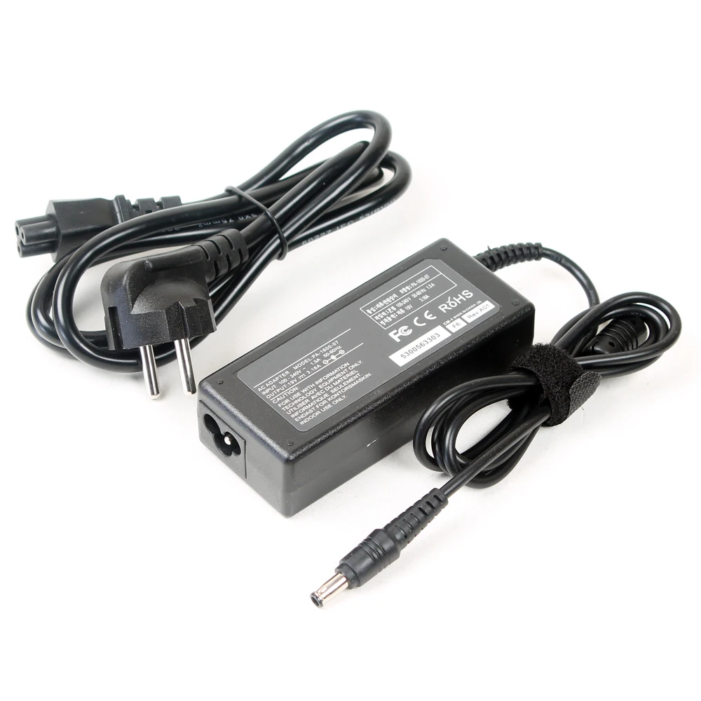 Адаптер зарядного устройства 19 в 3 16 а для Samsung 300U1A GT8850XTD 305E GT8900 305E4A GT8900DXV NP-Q1EX RV408