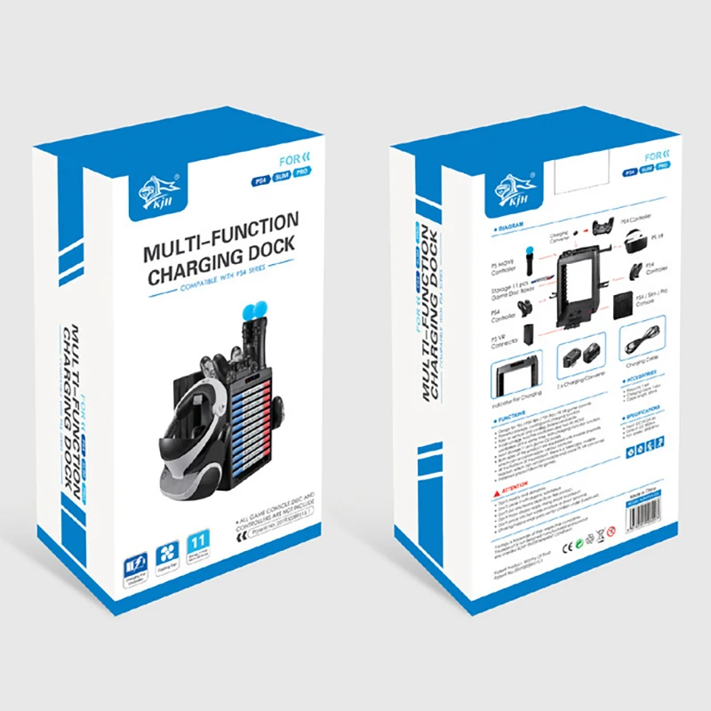 

AM05-for PS4 Pro Slim Pro V S Vertical Cooling Fan Cooler PS Console Charger Display Cabinet Accessories