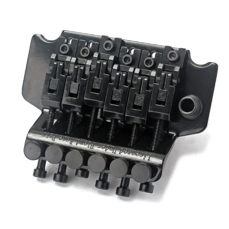Floyd Rose Double Locking Tremolo System Bridge for Electric Guitar Parts Black | Спорт и развлечения