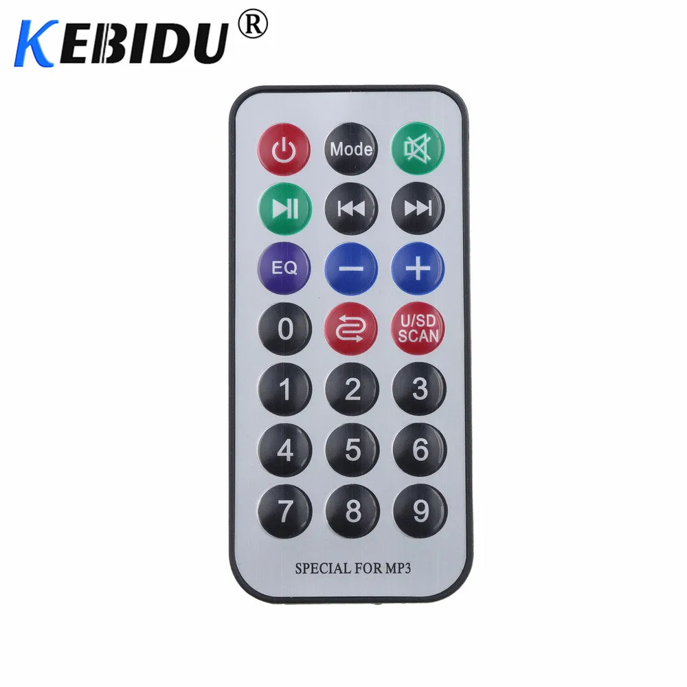 Kebidu 5V 12V Bluetooth 5,0 MP3 Плата декодера WMA, WAV, Беспроводной аудиомодуль Цвет Экран USB TF FM радио для автомобиля набор аксессуаров