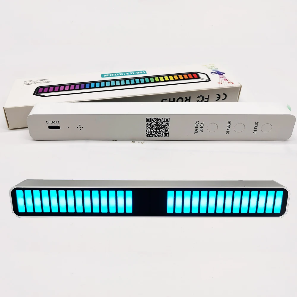 WS2812B IC автомобиль пикап Ритм Светильник RGB Голосовая активация музыка атмосфера