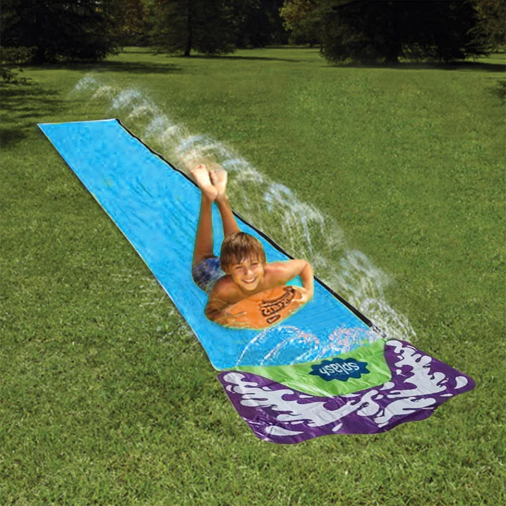 

Water Slides PVC Inflatable Lawn Water Slides Pools Kids Backyard Outdoor Water Games Toys for Children Giftts oboggan aquatique