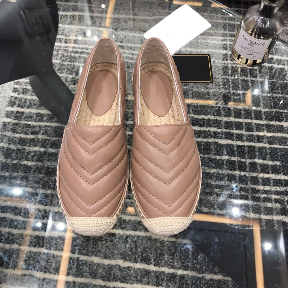 

Prowow Spring/Autumn Women's Flats Shoes Casual Shallow Flats Shoes Genuine Leather Women's Shoes Brand Design Joker Shoes