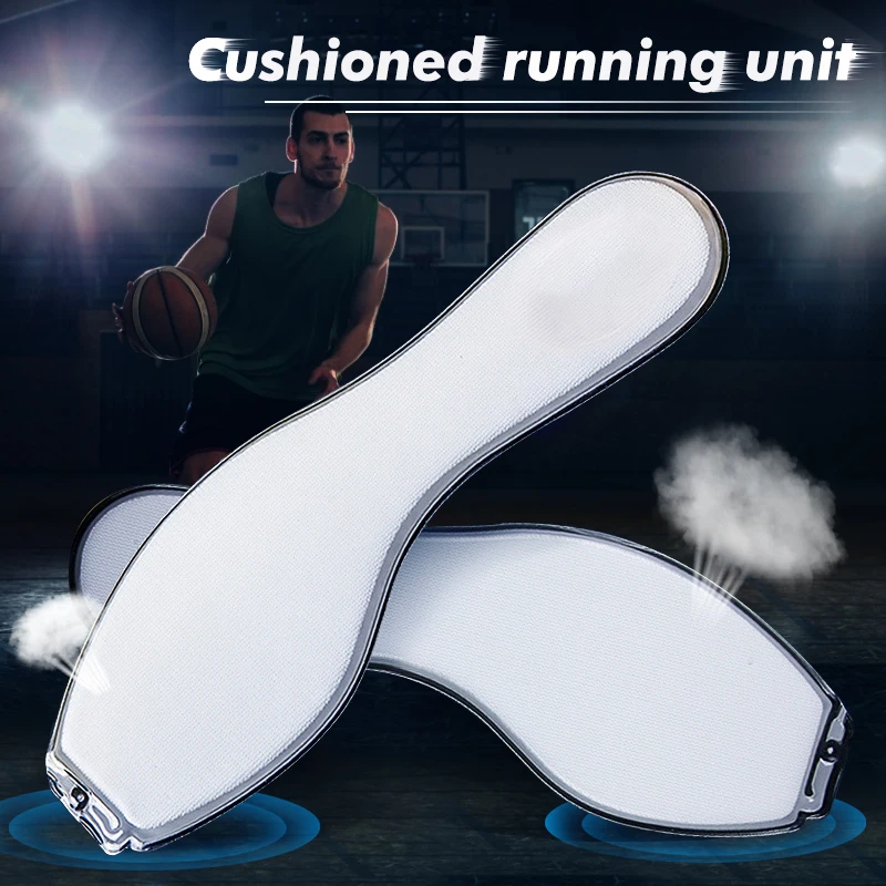 

1 пара стельки с воздушной подушкой, белые противоударные стельки, прочные гелевые вставки для кроссовок для бега, мягкие вставки для ухода ...