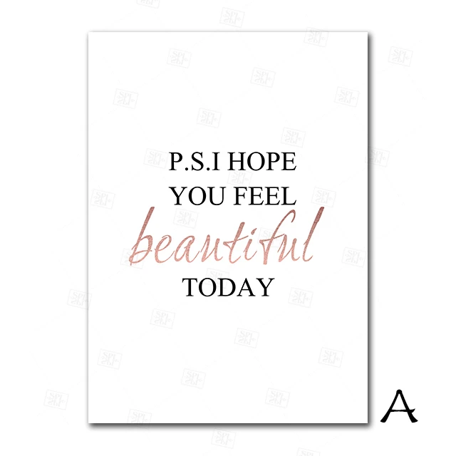 

Hair Salon Poster Beauty Wall Art Canvas Painting Quotes Posters and Prints Modern Canvas Print Salon Wall Pictures Room Decor