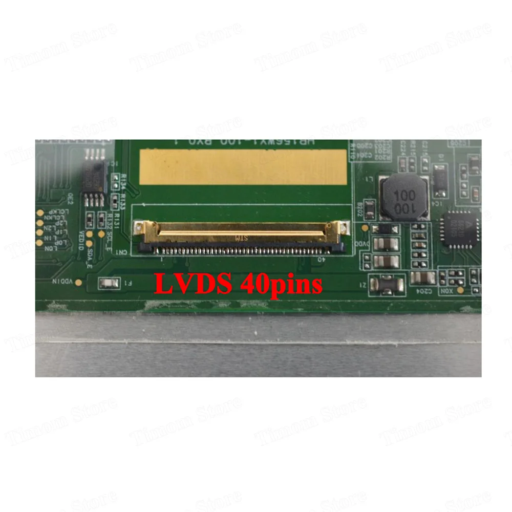 Для ноутбука Lenovo V570 Y570 15 6 ЖК-матрица 1366*768 ЖК-дисплеи 40pin TN-панель для IVO BOE AUO Chimei
