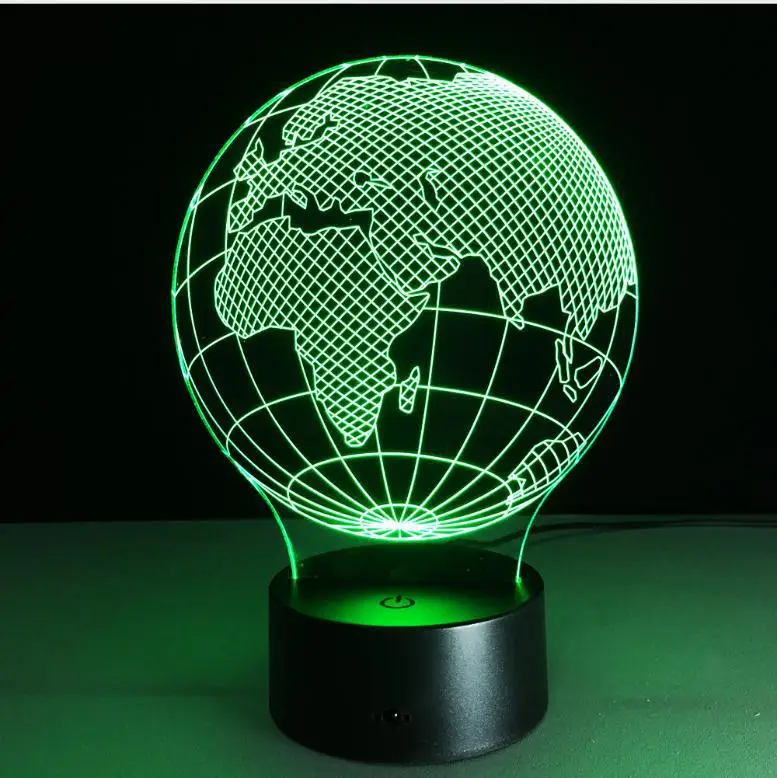 Современная настольная 3d лампа настольные лампы для гостиной детской комнаты