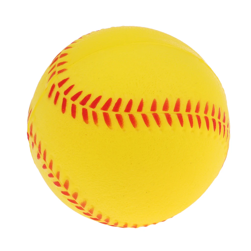 Soft PU Batting Baseball Softball Team Sports Balls for Trainer Practice Exercise Training Equipment - Colors choose | Спорт и