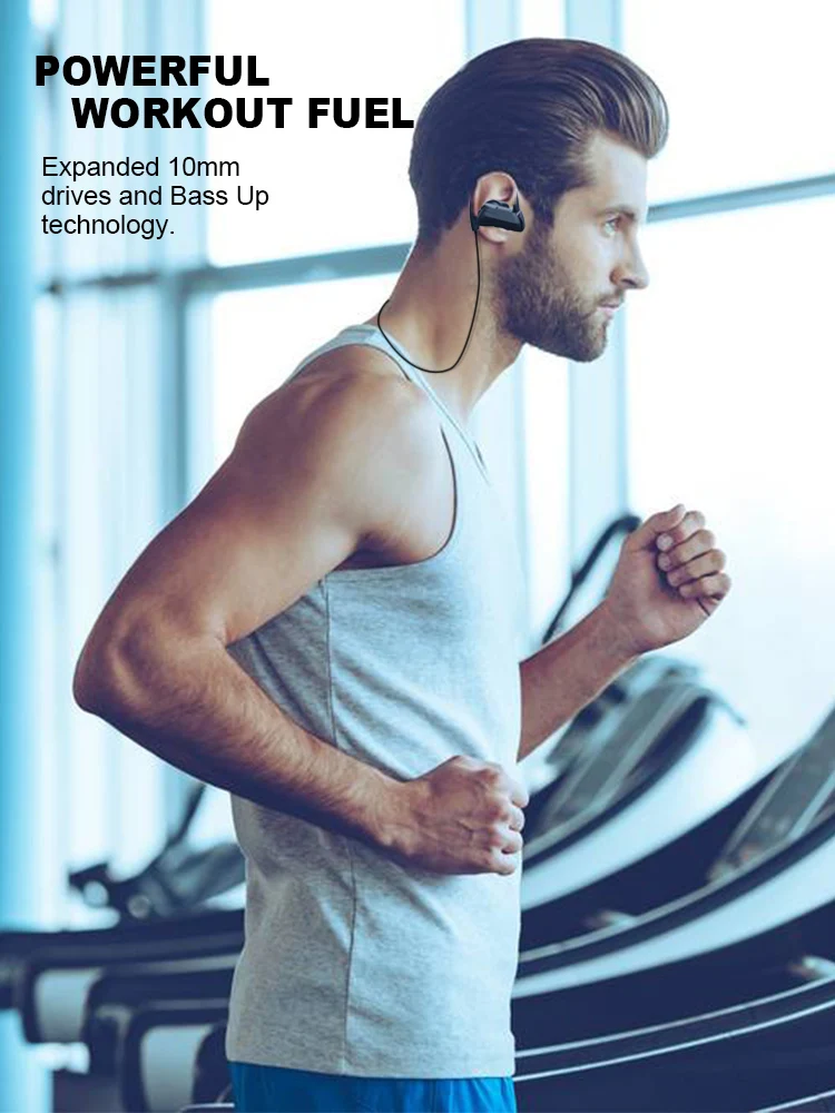 Новинка водонепроницаемые спортивные беспроводные наушники Pottnar IPX7 для бега