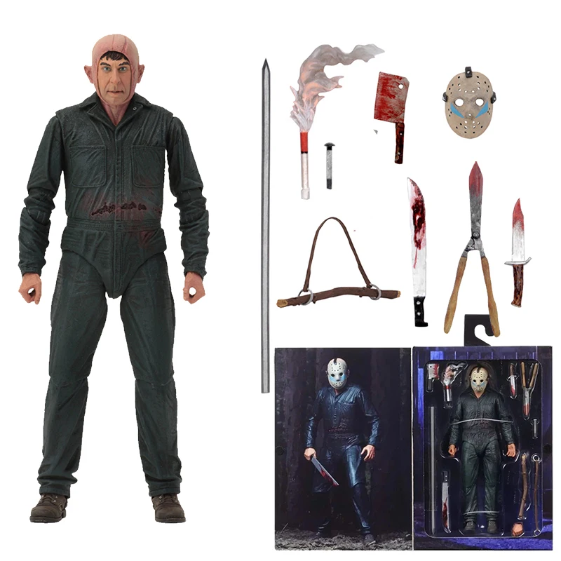 С светодиодный оригинальный NECA пятница 13th Джейсон конечная часть 5 Рой ожогов