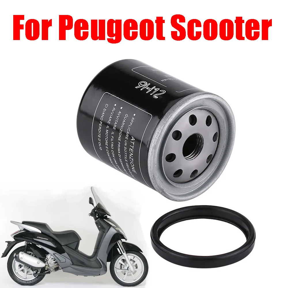 

Motorcycle Oil Filter For Peugeot Looxor Geo RS Geopolis Satelis Executive Premium Sat RS Black Sat GeoStyle 125 150 250 300