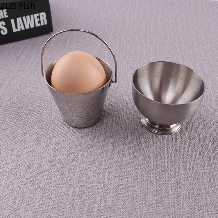 Креативная чашка из нержавеющей стали 304 для яиц пудинга икры десерта сыра салата