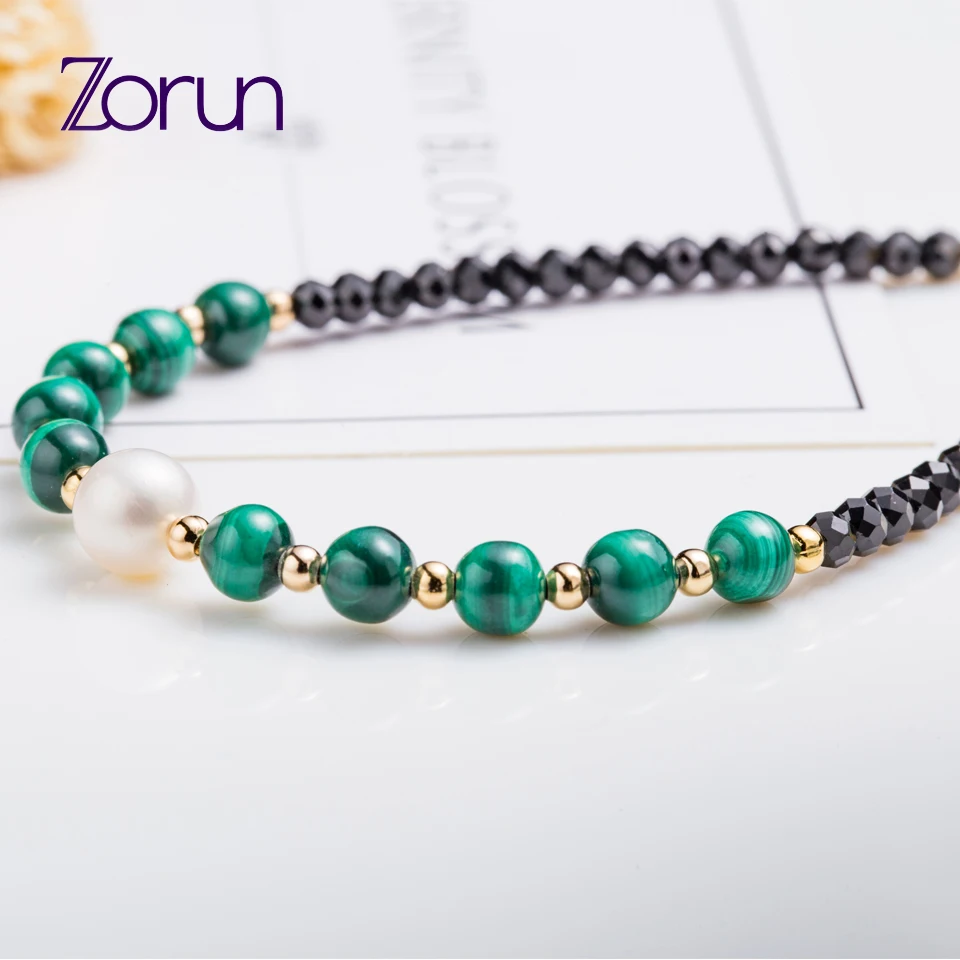 

Zorun Real Natural Freshwater 7MM Pearl Bracelet Fine Jewelry Natural Stone 925 Sterling Silver for Women New Design Good Sale