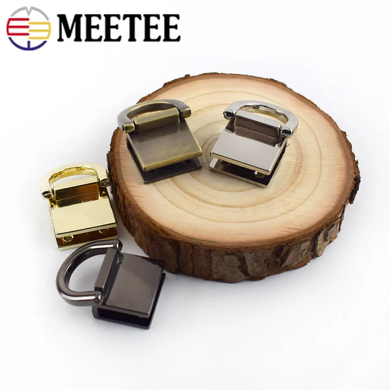5/10 шт. Meetee сумка боковая вешалка сумки из натуральной кожи петля ремня пряжки