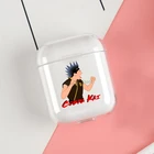 Крутой чехол Cobra Kai Hawk для Apple Airpods 3 2 1 Pro, прозрачный чехол для беспроводных Bluetooth наушников, защитный чехол