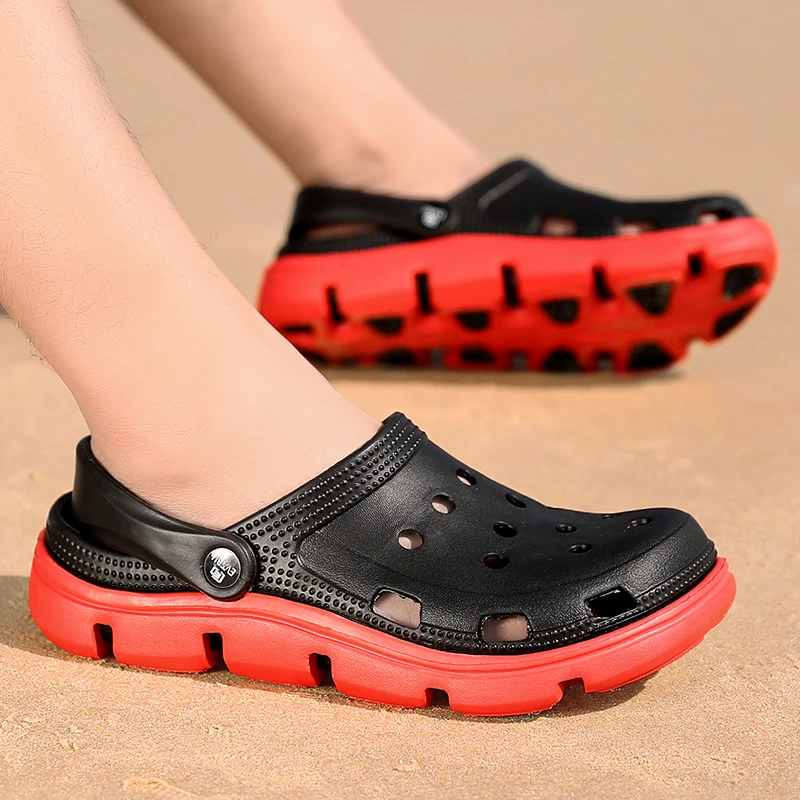 Мужские сандалии Летняя водонепроницаемая обувь кроссовки Дышащие пляжные